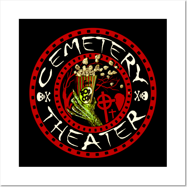 Official Cemetery Theater Logo Wall Art by CemeteryTheater